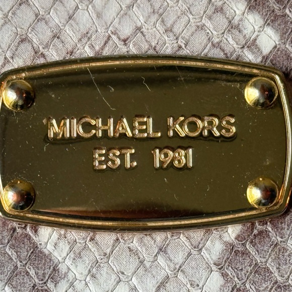 Michael Kors Snakeskin Wallet - Picture 4 of 7